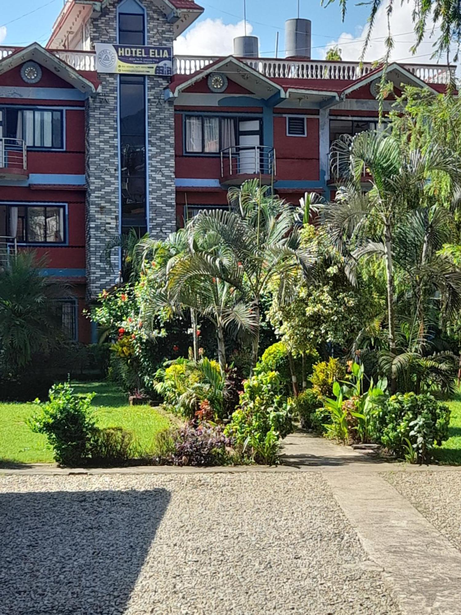 Hotel New Elia Pokhara Exteriör bild
